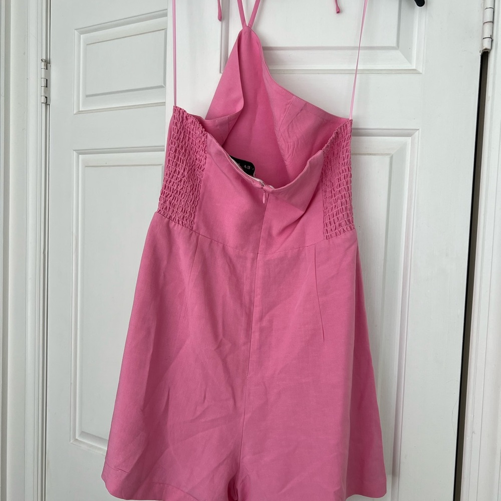 Amanda Uprichard Hot pink romper. Small.